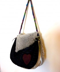 leather handbag by Sylvie Damey - ChezPlum - all rights reserved