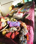 expo - spinning yarn workshop in Vercors, Grenoble, France