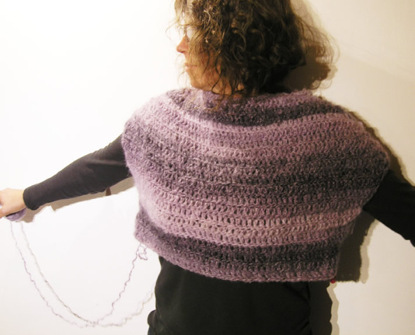 Boxy sweater by Sylvie Damey